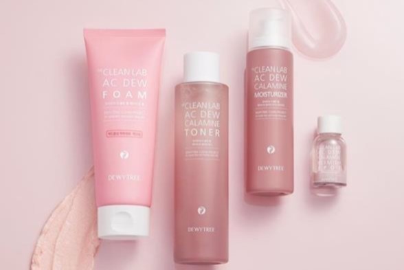 DEWYTREE 粉紅能量打開天然爐甘石舒緩祛痘力量