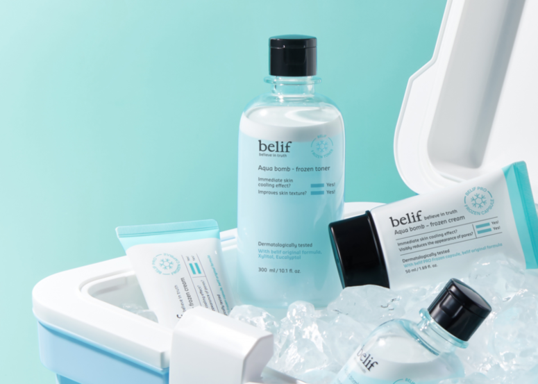 一抹即涼！無懼炎夏高溫！belif 全新推出涼感炸彈系列 水潤清涼觸感 全方位降溫、舒緩、補水