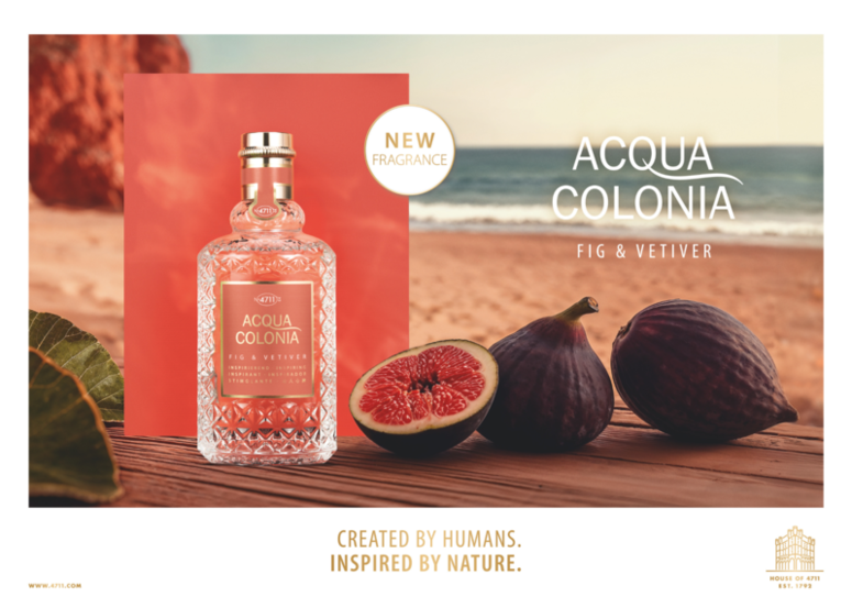 4711 Acqua Colonia系列推出 全新無花果及香根草古龍水