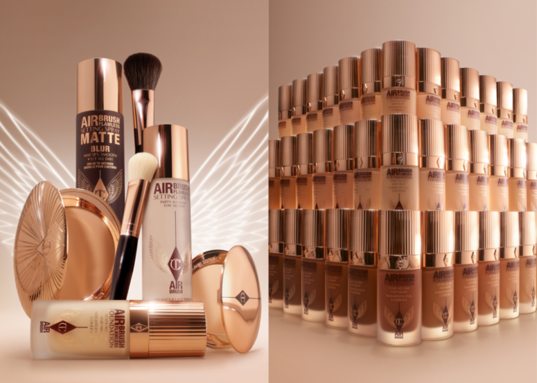 CHARLOTTE TILBURY 推出全新「NEXT GEN 粉底」 AIRBRUSH FLAWLESS FOUNDATION 輕盈無瑕粉底液 + 王牌定妝噴霧