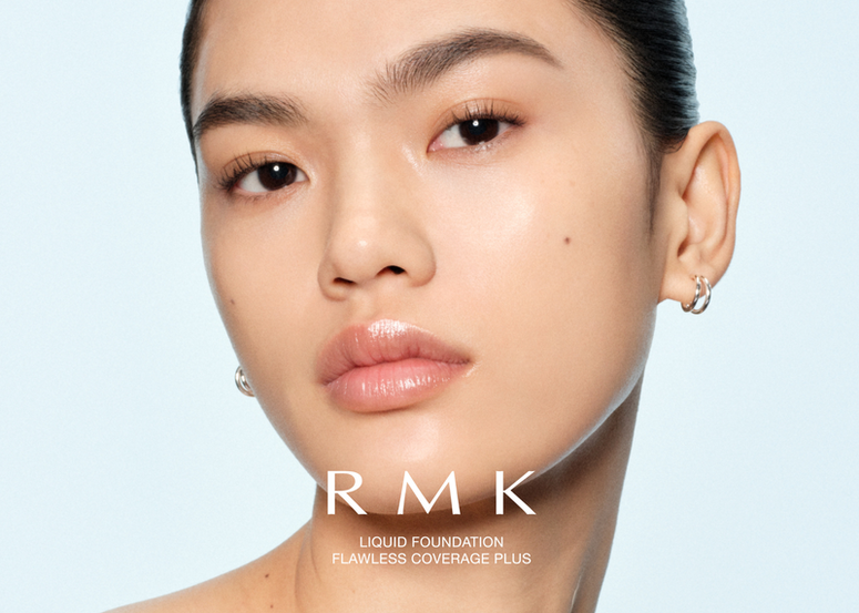 RMK Liquid Foundation Flawless Coverage Plus 從任何角度都無懈可擊,全方位粉底誕生!運用光影效果,一抹締造立體光澤肌。