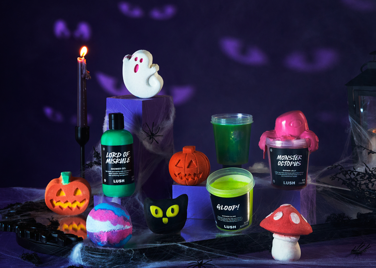 沐浴者請注意 LUSH 2025 年萬聖節系列 邀請你勇於嘗試自我關懷之旅