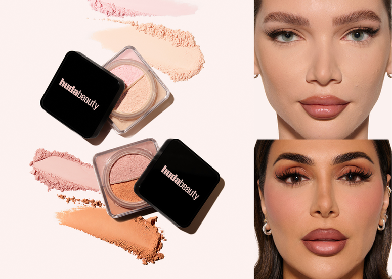 Huda Beauty — Easy Bake 家族 推出全新 Easy Bake Duo 調色碎粉組合！