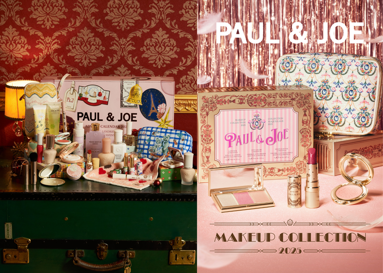 【2025 節日限定】PAUL & JOE 2025 聖誕限定系列 帶你穿梭神秘午夜巴黎 以璀璨彩妝化身 20 年代女主角