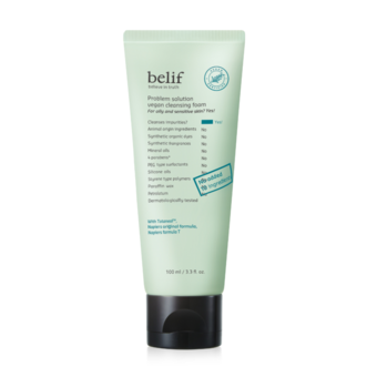 belif綠色純素力量抗痘洗面乳