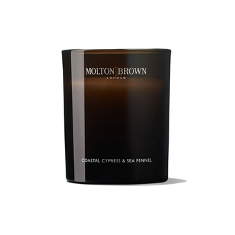 Molton Brown海岸柏樹和海茴香單芯香氛蠟燭