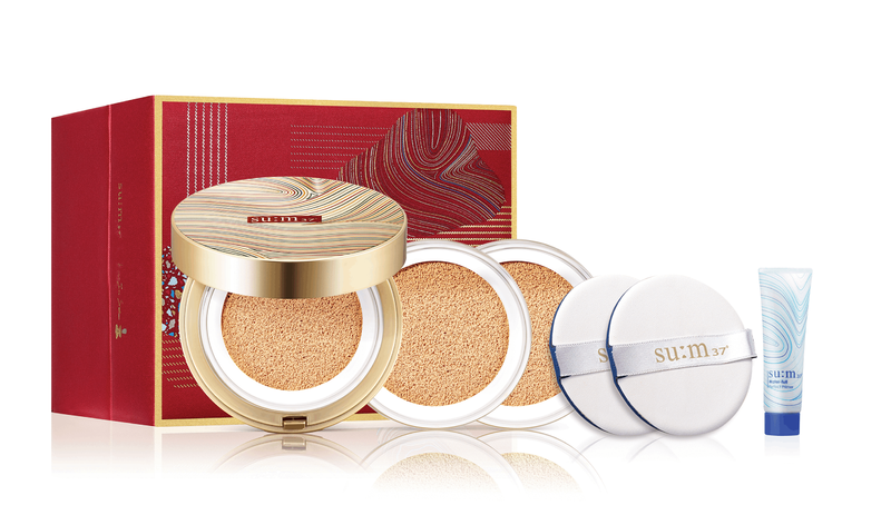 空氣感海綿氣墊粉餅節日限定套裝 HK$370 (價值$450)